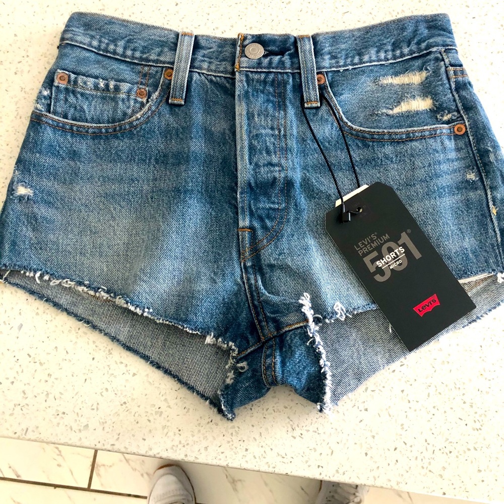 Levi's 501 Micro Jean Shorts